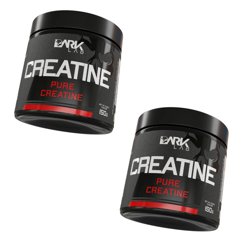 Kit 2x Creatina Monohidratada Pura 150g - Dark Lab