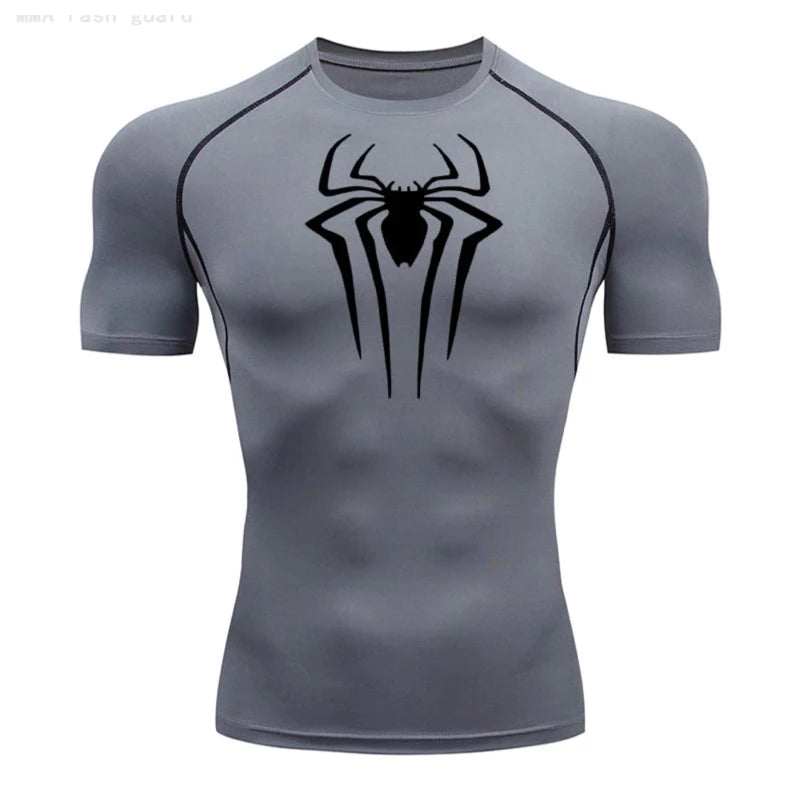 Camisa De Compressão Homem-Aranha (Ajusta perfeitamente ao corpo)