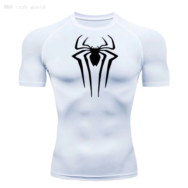 Camisa De Compressão Homem-Aranha (Ajusta perfeitamente ao corpo)