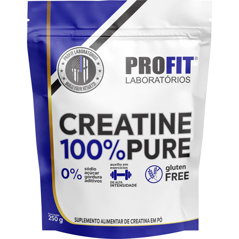 Creatina 100% Pura em Pó Profit Labs