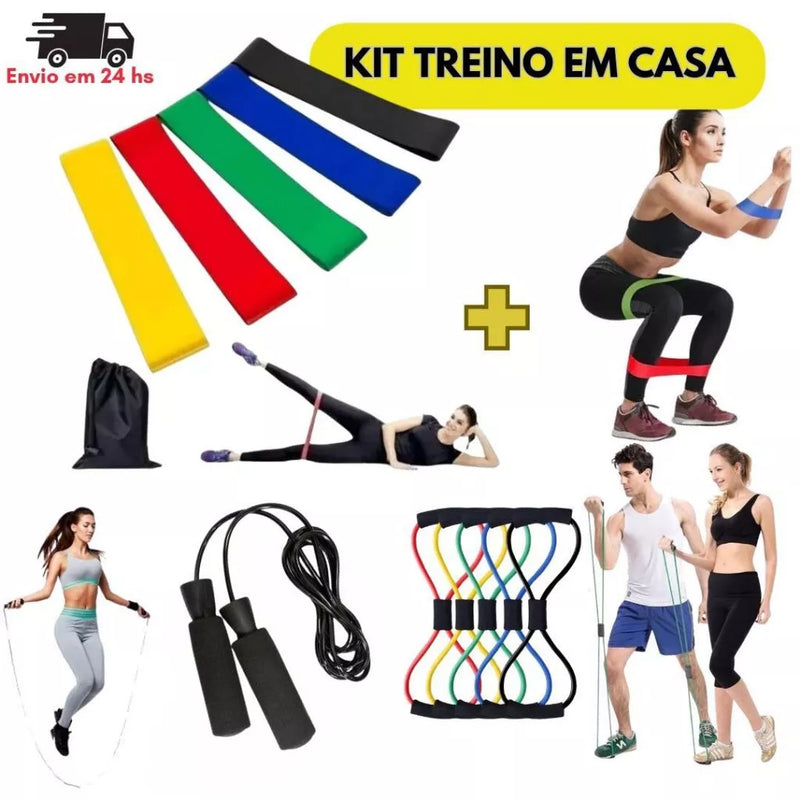 Kit Treino em Casa Completo