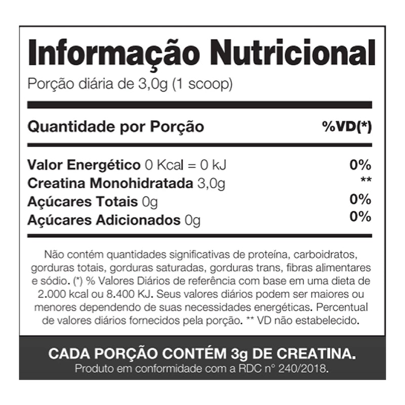 Creatina Monohidratada 100% Pura 250g Faze Nutrition + Coqueteleira 600ML(Brinde)